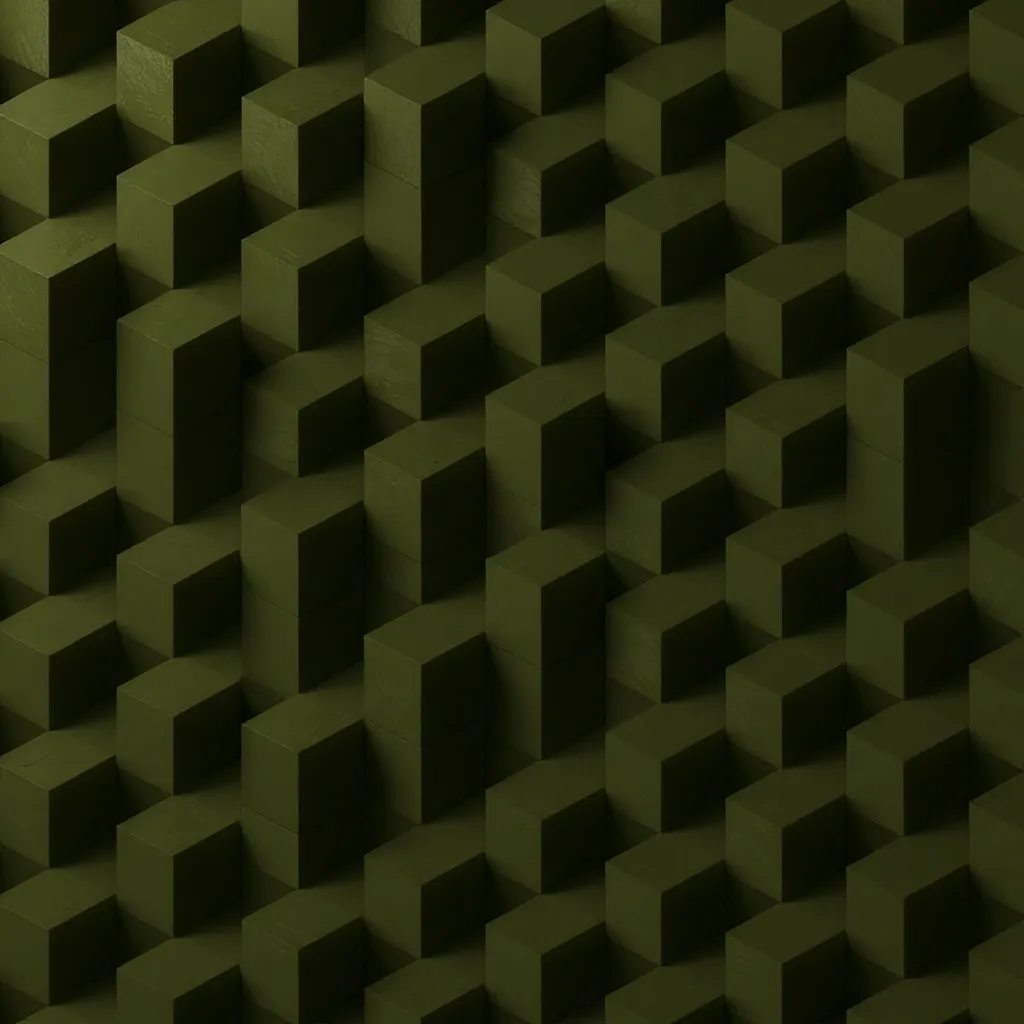 Abstract geometric pattern representing industrial standards